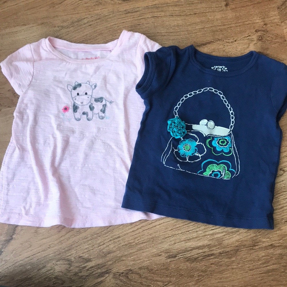 2 18m t-shirts
